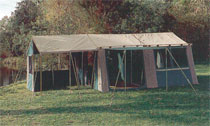 Rugged Canvas: Tent
